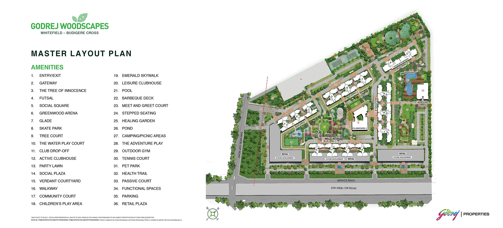 Godrej Woodscape Master Layout Plan