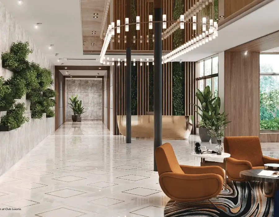 Lodha Mirabelle - Club House Lobby